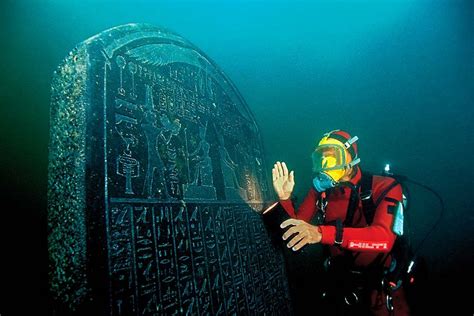 egyptian city thonis|Franck Goddio: Projects: Sunken civilizations: Thonis .